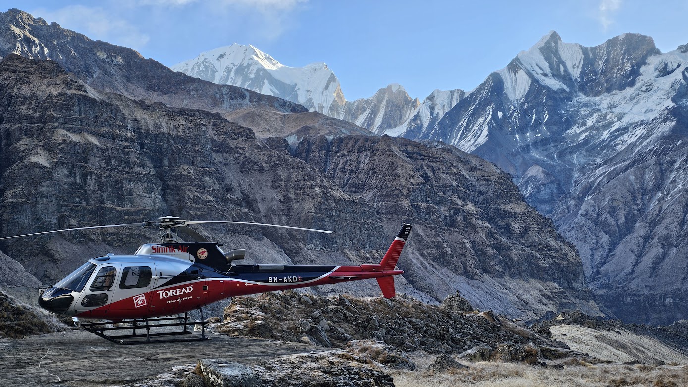Annapurna Base Camp Helicopter Tour – Pokhara