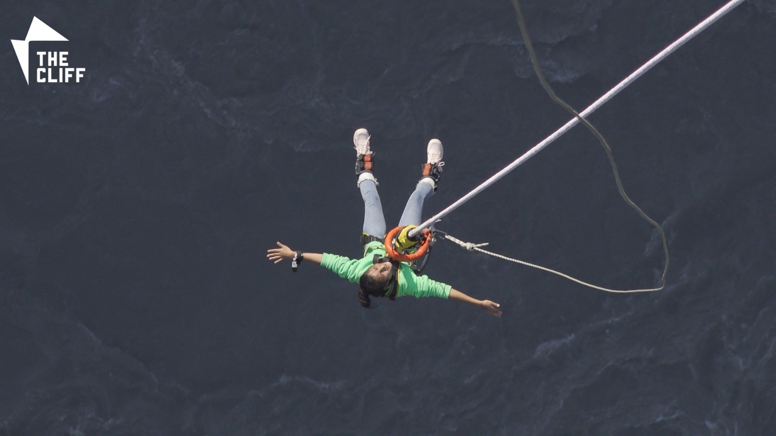 Bungy Jumping in Kushma ( The Cliff Nepal adn)