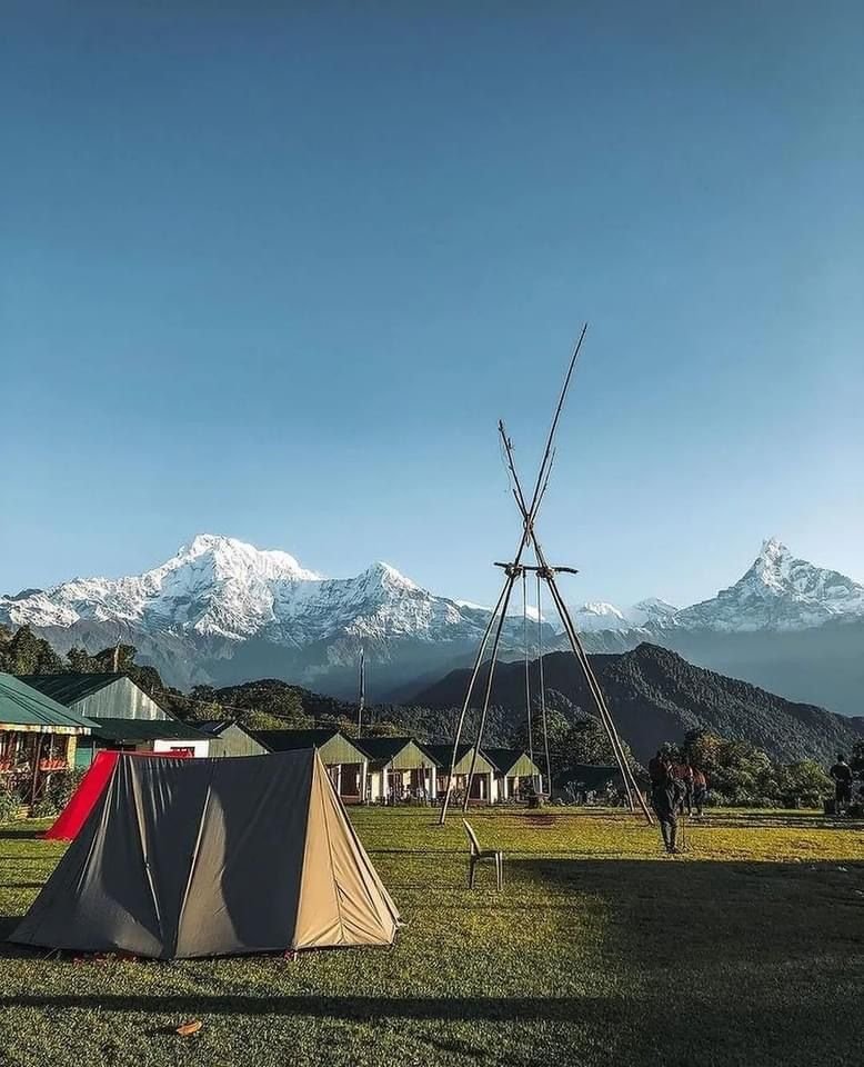 Australian Base Camp in Pokhara - Nepal tour