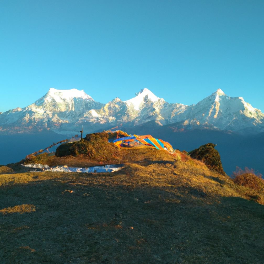Pulchowki in Kusma - Nepal tour
